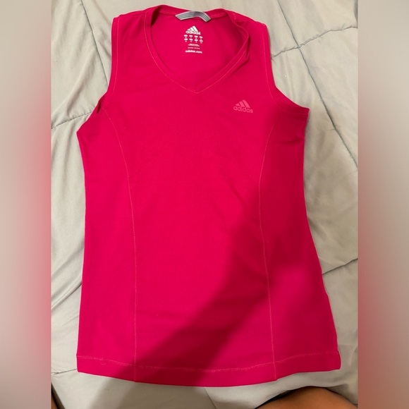 Adidas pink tank top small - Picture 4 of 5